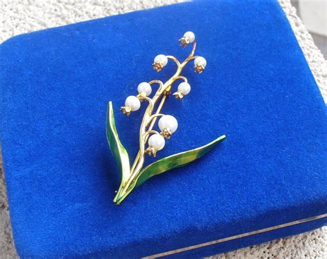 Lily of the Valley Brooch 